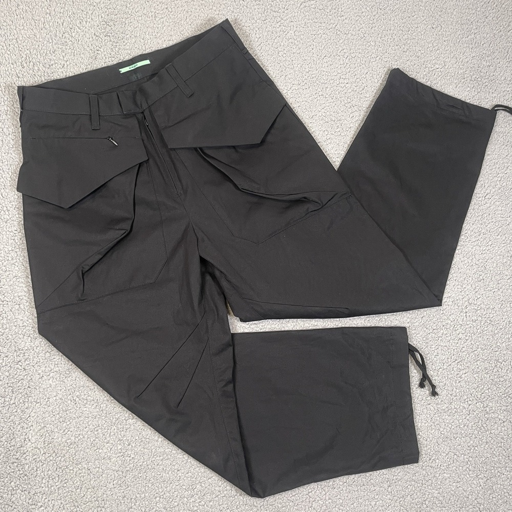 CCP Tsutomu Kijima Cargo Pants Mens M 30x30 Black Pockets Japanese‎ Streetwear